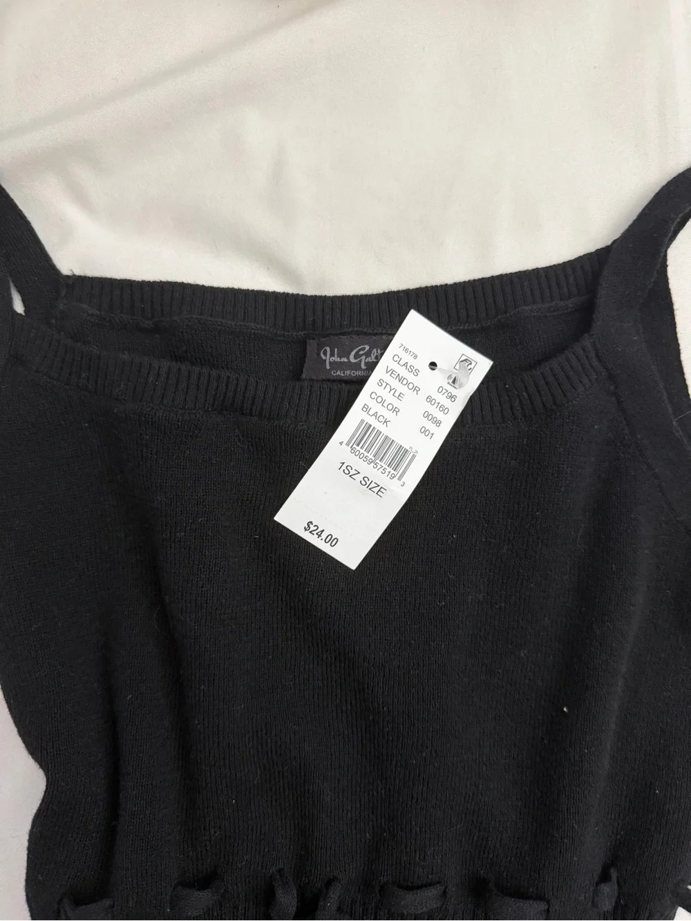 🖤 Brandy Melville Black Sandra Top - Picture 5 of 7